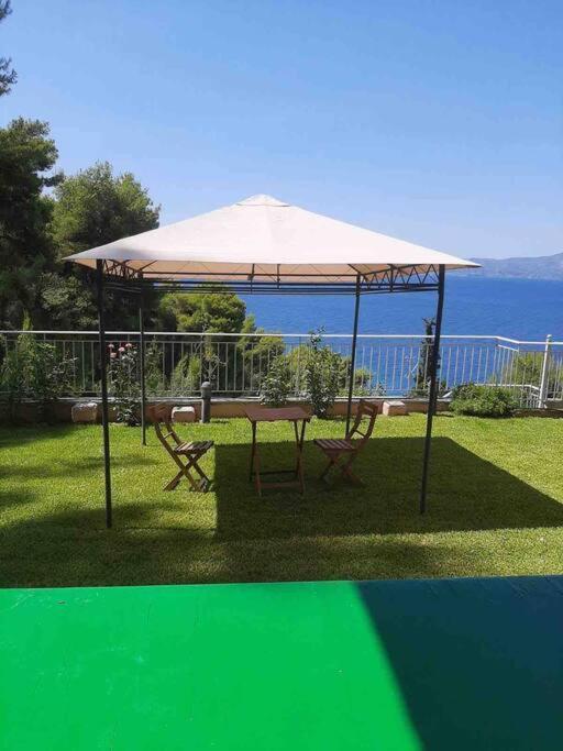 Markopoulon Oropou Amfiteatrico Sea View - Kalamos Attiki 아파트 외부 사진