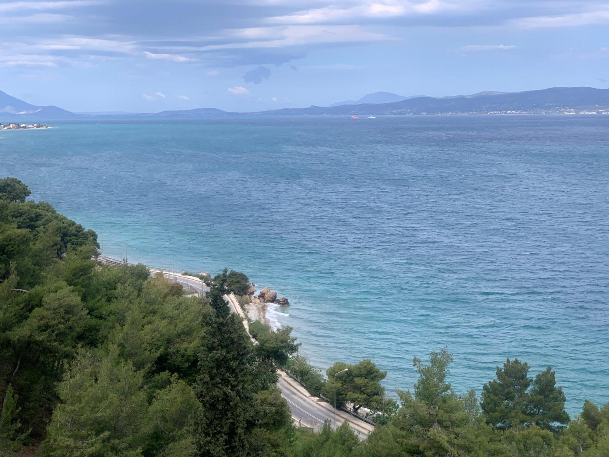 Markopoulon Oropou Amfiteatrico Sea View - Kalamos Attiki 아파트 외부 사진